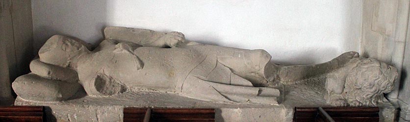 Sir John De la Beche's Effigy in Aldworth Church, Berkshire -  Nash Ford Publishing