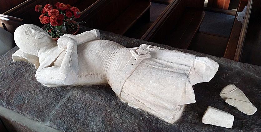 Sir Nicholas De la Beche's Effigy in Aldworth Church, Berkshire -  Nash Ford Publishing