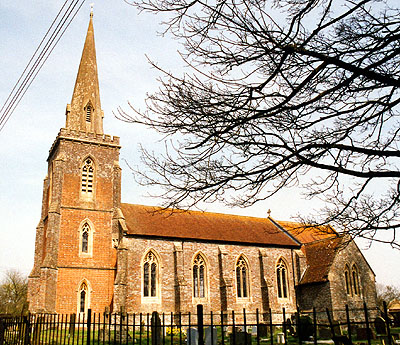 St. Barnabas' Church, Peasemore, Berkshire -  Nash Ford Publishing