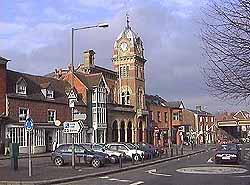 Hungerford High Street and Town Hall