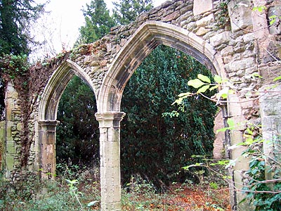 Folly built from the Ruins of Abingdon Abbey - © Nash Ford Publishing