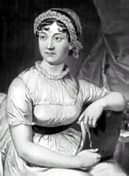 Antique Print of Jane Austen - this version  Nash Ford Publishing