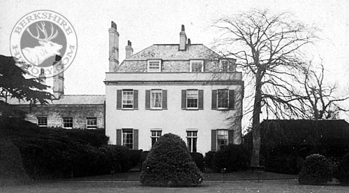Antique Photograph of Woodley House - this version  Nash Ford publishing
