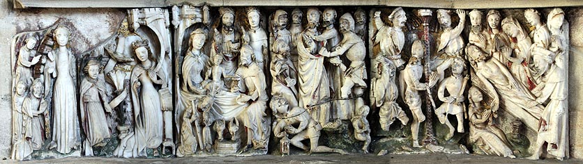 15th Century Alabaster Altarpiece in Drayton Church -  Nash Ford Publishing