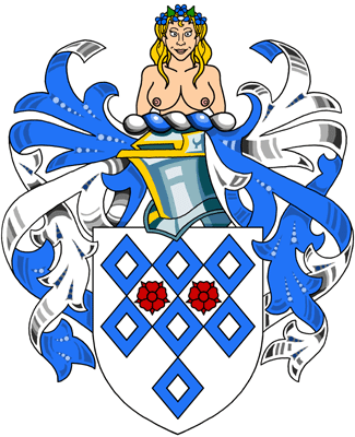 The Braybrooke Coat of Arms, including Crest -  Nash Ford Publishing