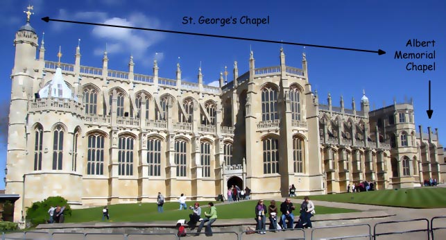 St. George's Chapel & the Albert Memorial Chapel, Windsor Castle -  Nash Ford Publishing
